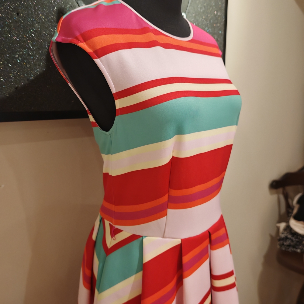 Ted Baker Pier Stripe Skater Dress - Picture 9 of 17